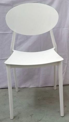 Set 6 sillas diseño eventos blanca Anastasia 82 x 44 x 42 cm