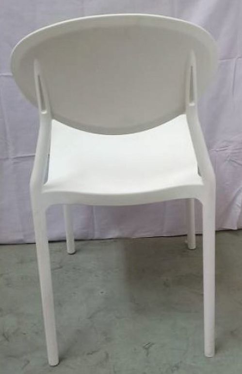 Set 6 sillas diseño eventos blanca Anastasia 82 x 44 x 42 cm