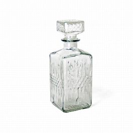 Licorera cristal Aris 9 x 9 x 24 cm