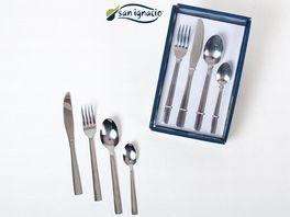 Set de cubertería 24 piezas San Ignacio "Creta"