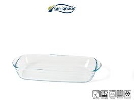 Bandeja horno rectangular de cristal 2.1 litros