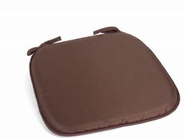 Cojín silla Luka color café 39 x 39 cm