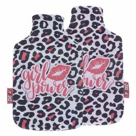Bolsa agua caliente con funda Cebra "Girl Power"