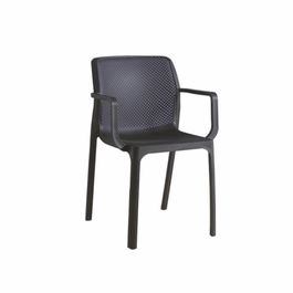 Set 4 sillas diseño eventos negra Asker Kendall 82.5 x 55 x 53.5 cm