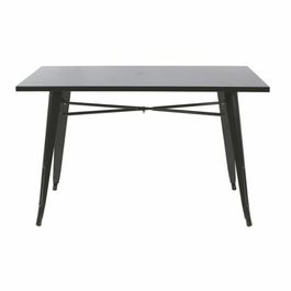 Mesa diseño eventos Kopervik Kendall negra 120 x 60 x 75 cm