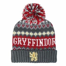 Gorro invierno pompón Harry Potter Gryffindor