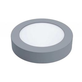 Downlight led superficie marco plata redondo. 18W Downlight led superficie marco plata redondo. 18W