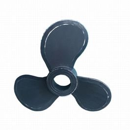 Hélice azul decorativa 42 cm