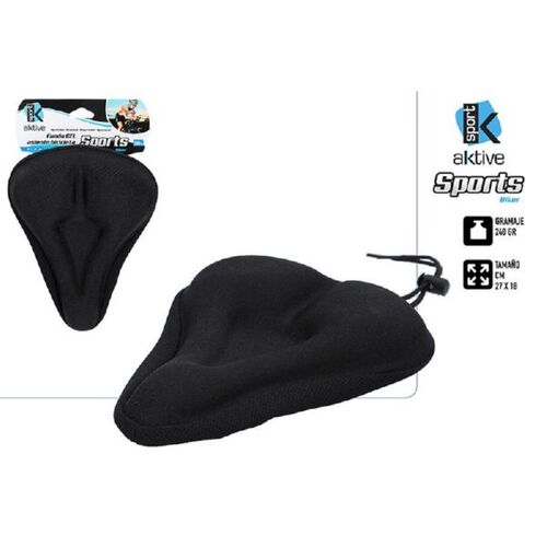 Funda asiento sillín bicicleta gel 27x18cm