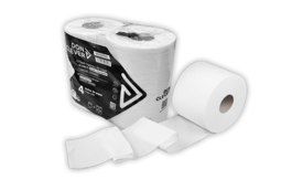 Pack de 4 rollos de papel higiénico 2 capas 50 metros