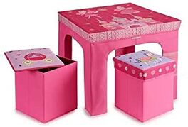 Set 2 pongotodos y mesa Princesa