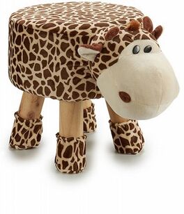 Taburete infantil jirafa 41 x 28 x 28 cm
