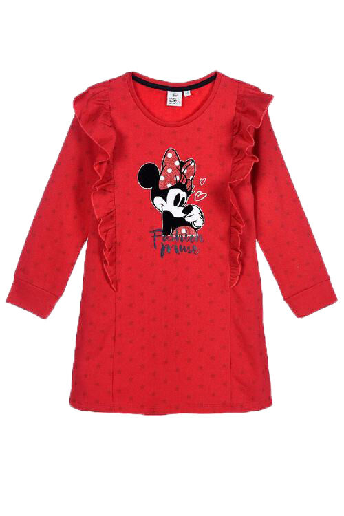 Vestido manga larga Minnie Mouse Disney