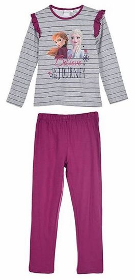 Pijama largo gris Frozen