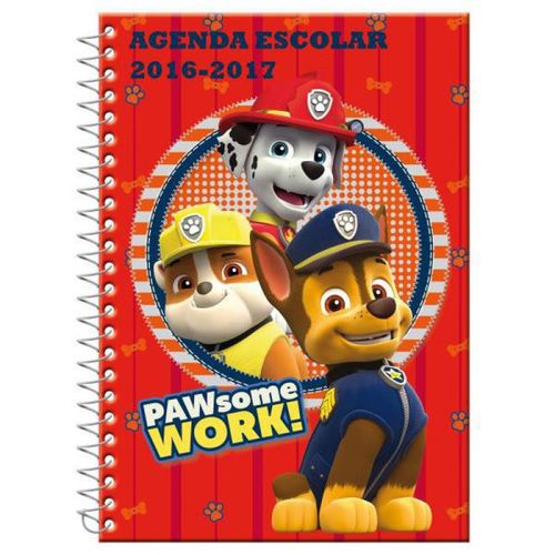 Agenda escolar Patrulla Canina A5 2016 - 2017