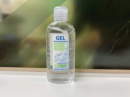 Botella 100 ml gel hidroalcohólico para manos