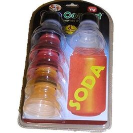 Pack 6 tapones para refrescos