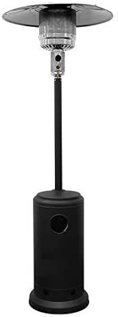 Estufa exterior terraza seta negra