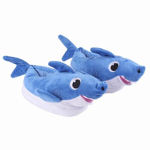 Zapatillas casa 3D de Baby Shark Azul