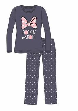 Pijama largo franela de Minnie Mouse Disney