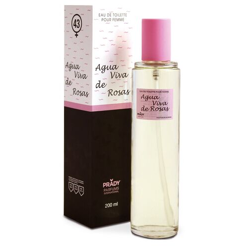 Colonia mujer 200ml Agua viva de Rosas