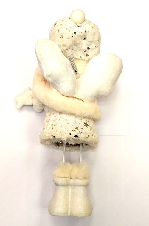 Figura ángel decoración Navidad 36 cm