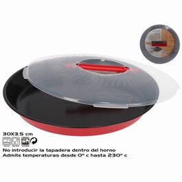 Molde con tapa Adriana 30 x 3.5 cm