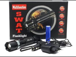 Kit linterna con accesorios "Swat"