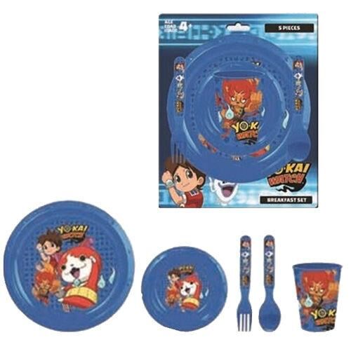 Set desayuno plstico Yo-Kai Watch