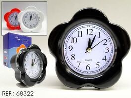 Despertador de viaje Flor 10 x 10 cm