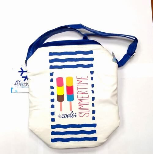 Bolsa nevera con asa isotérmica "Summertime" 30 cm