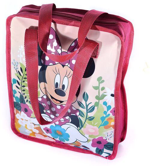 Bolso escolar con asa de Minnie Mouse Disney 30x25 m