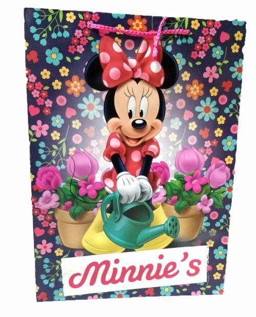 Bolsa papel de Minnie Mouse Disney 33 x 10 x 45.5 cm