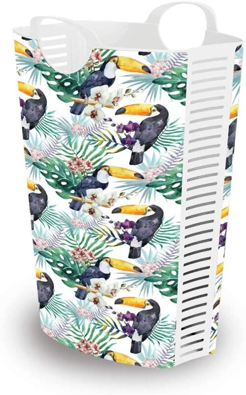 Cesta para la colada con asas 58 Litros "Tucán" 53 × 40 × 65 cm