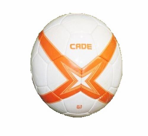 Balón fútbol Cade naranja y blanco