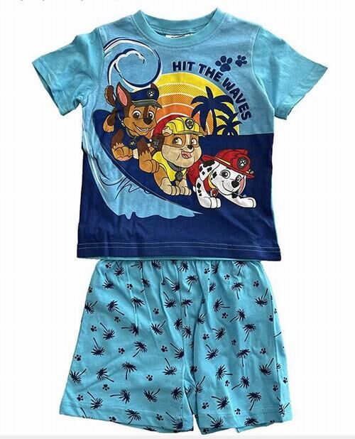 Pijama de verano azul La Patrulla Canina Paw Patrol 3 a os