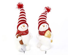 Muñeco Nieve con Luz