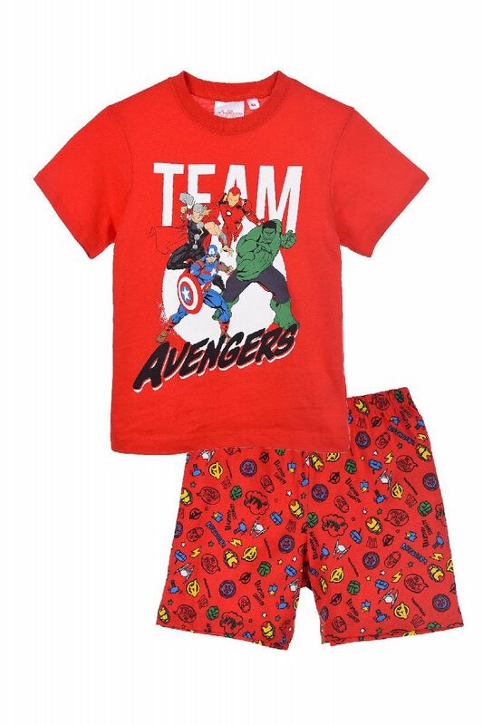 Pantano detección Manía Pijama de verano rojo Los Vengadores Avengers Marvel 4 años - Tienda online