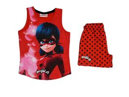 Pijama Tirantes LadyBug Rojo 3 años