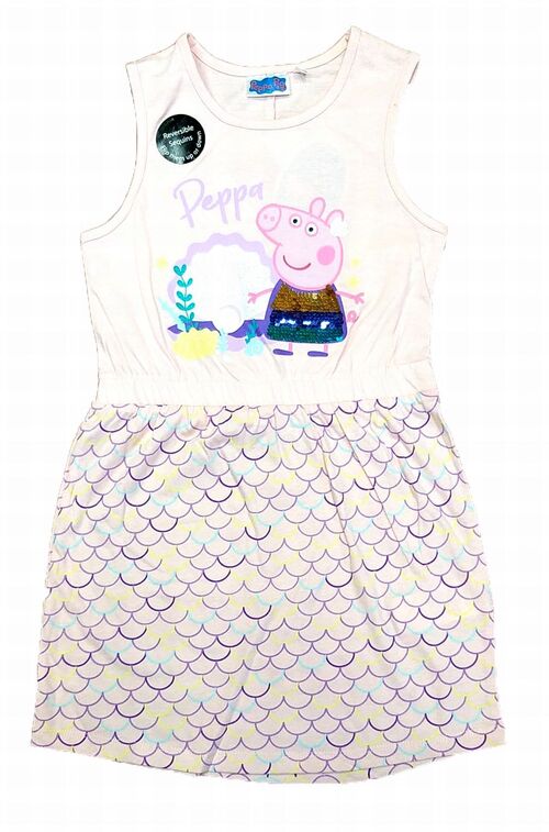 Vestido rosa de Peppa Pig 3 años
