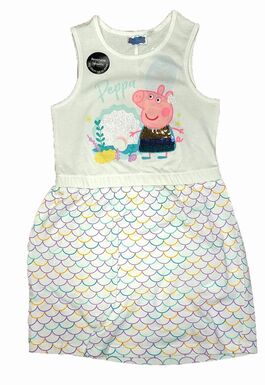 Vestido blanco de Peppa Pig