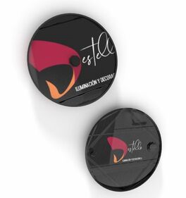 Tapa bidón de metal decoración original Barril industrial 59 x 59 cm