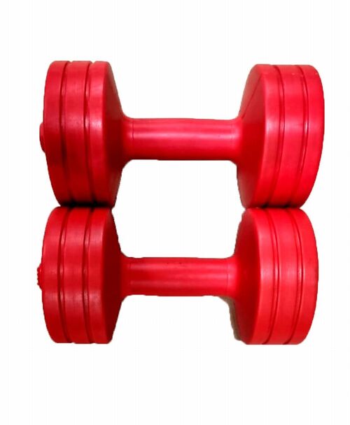 Set dos mancuernas rojas 1 kilo