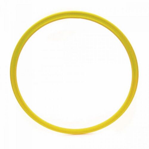 Set dos Hula Hoop amarillos 60 - 75 cm