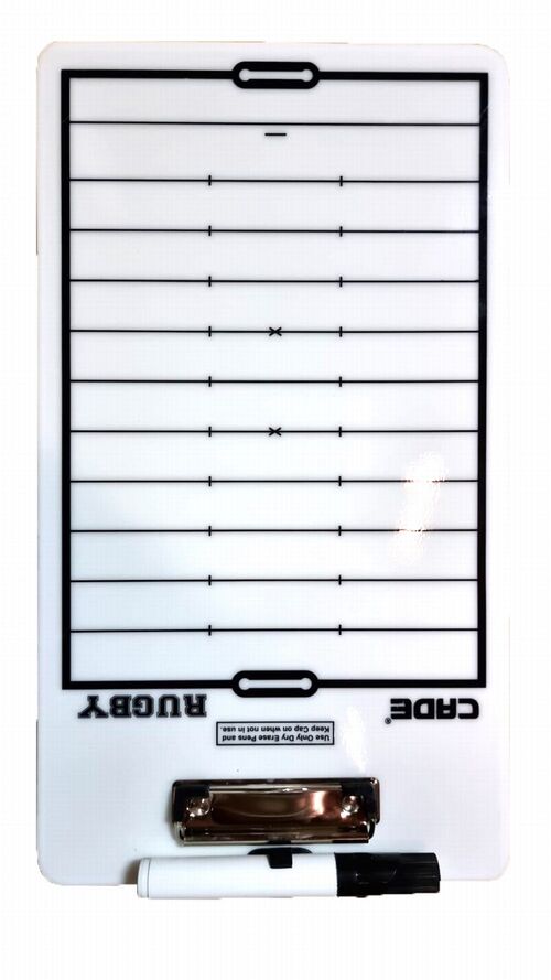 Pizarra entrenador Rugby 40 x 23 cm