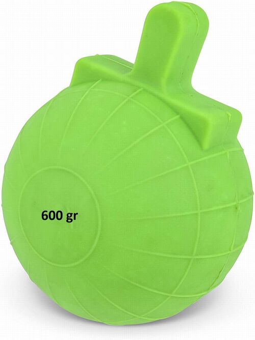 Bola lanzamiento jabalina verde 600 gr