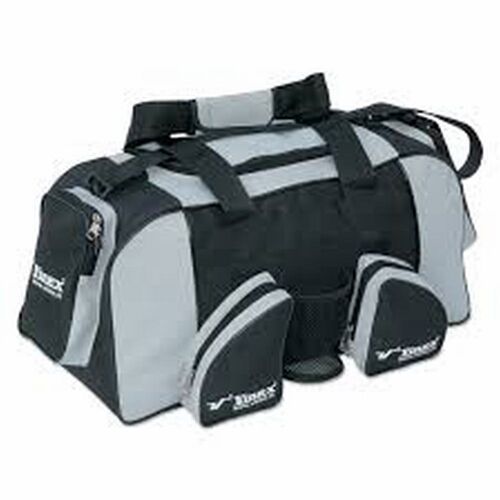 Bolsa de deporte Premium gris y negra 60 x 30 x 25 cm