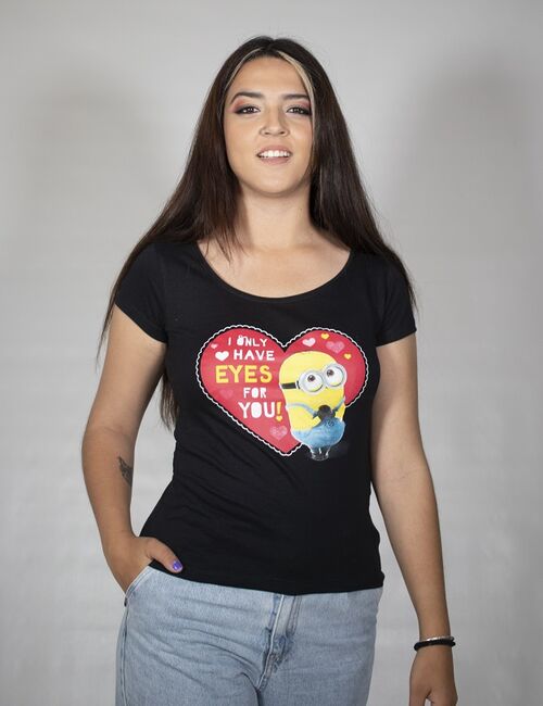 Camiseta Minions mujer