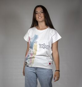 Camiseta manga corta de algodón de Anekke "In the City"