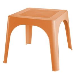 Mesa infantil resina naranja 60 x 60 x 48 cm